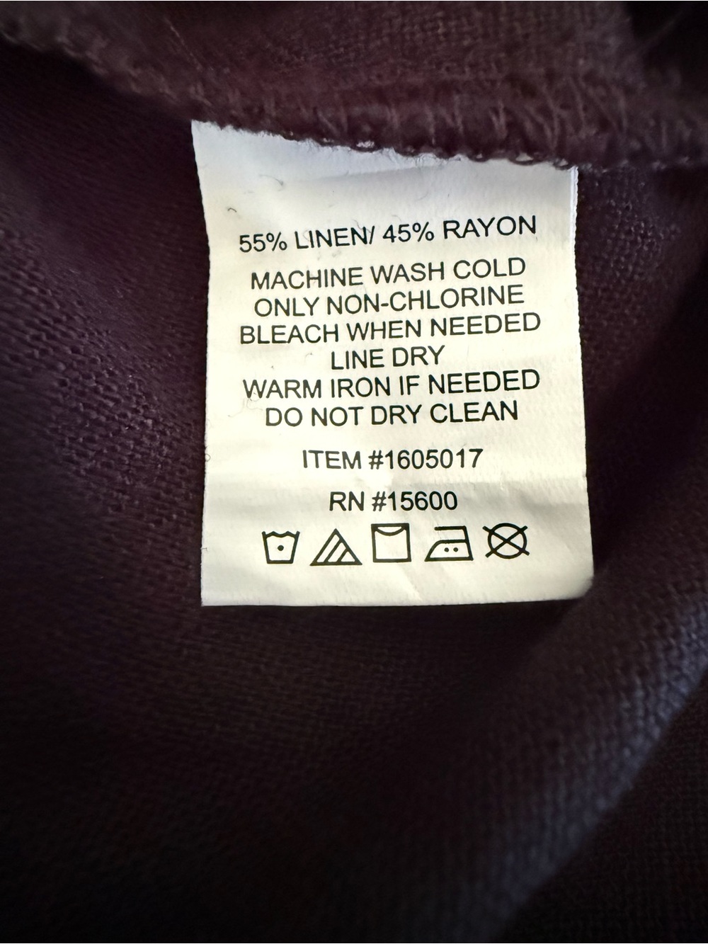 BRIGGS Black Linen Blend V Neck Shift Dress XXL NWT Pockets - Picture 6 of 8